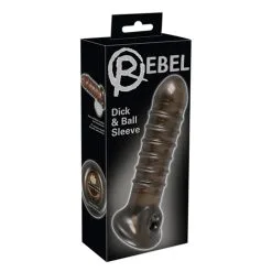 You2Toys Penis Sleeve Met Ribbels - Zwart