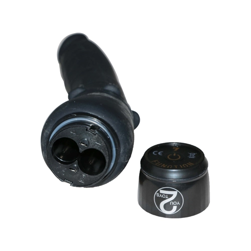 You2Toys Siliconen Zwarte Anaal Vibrator - Afbeelding 6