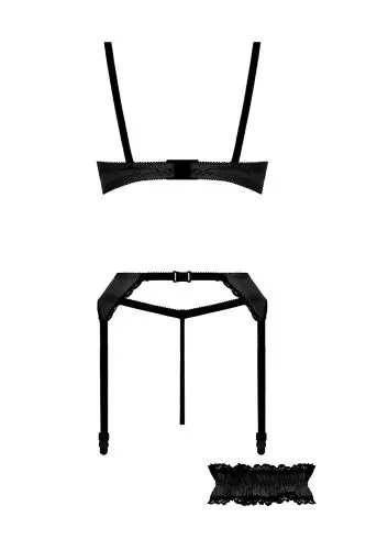 Christine Le Duc 3-Delige BH Set Gush - Zwart - Afbeelding 5