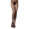 LEG AVENUE Net Jarretelpanty - Zwart