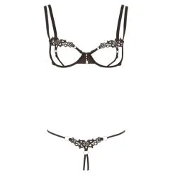 Cottelli Collection Minimalistisch Open BH-Setje