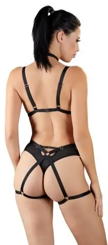 Cottelli Collection Bondage Set - Zwart - Afbeelding 2