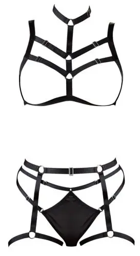 Cottelli Collection Bondage Set - Zwart - Afbeelding 3