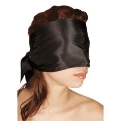 Bad Kitty Zwart Satijnen Sjaal