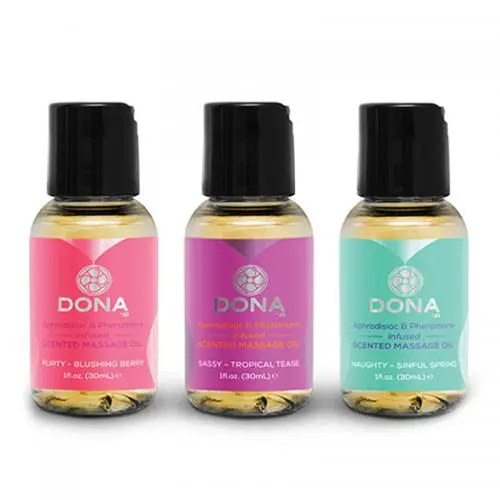 Dona By Jo Dona - Set Van 3 Scented Massage Oliën