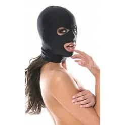 Fetish Fantasy Series Zwart Spandex Masker