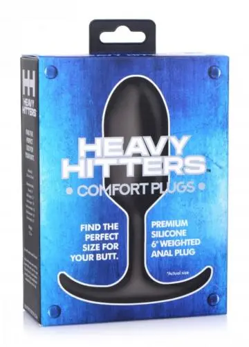 Heavy Hitters Verzwaarde Anaal Plug - Large - Afbeelding 3