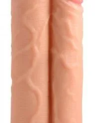 Master Cock Double Stuffer Dubbele Dildo 25 Cm - Beige
