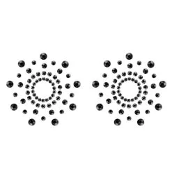 Bijoux Indiscrets Mimi Tepelstickers - Zwart