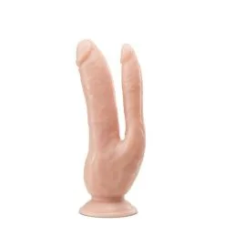 Dr. Skin - Dubbele Dildo 21 Cm - Vanilla