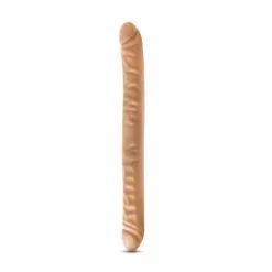 Dr. Skin - Realistische Dubbele Dildo 45 Cm - Mocha