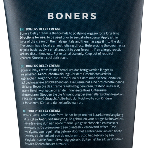 Boners Orgasmevertragende Crème - 100 Ml - Afbeelding 4