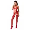 Passion Jarretel Catsuit - Rood