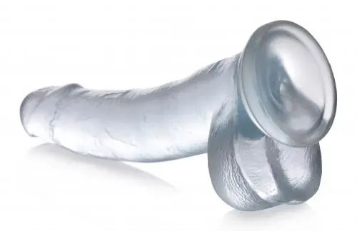 Jock C-Thru Transparante Dildo - 23 Cm. - Afbeelding 2