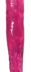 Lollicock - Sweet Slim Stick Double Dildo - Cherry Ice - 33 Cm