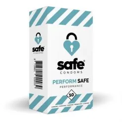 SAFE - Condooms Orgasme Vertragend - Performance - 10 Stuks