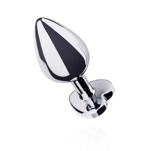Easytoys Anal Collection Metalen Buttplug Met Hartje - Zilverkleurig - Afbeelding 4