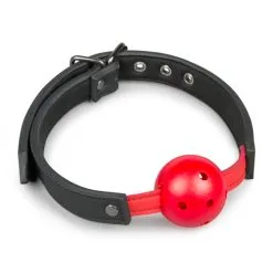 Easytoys Fetish Collection Ball Gag Met Bal Van PVC - Rood