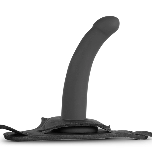 Easytoys Fetish Collection Siliconen Strap-On - Glad - Afbeelding 6