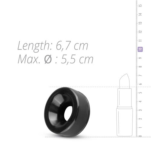 EasyToys Online Only Penispomp Sleeve - Zwart - Afbeelding 3