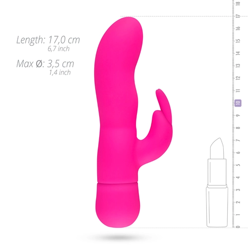 Easytoys Vibe Collection Mad Rabbit Vibrator - Roze - Afbeelding 9
