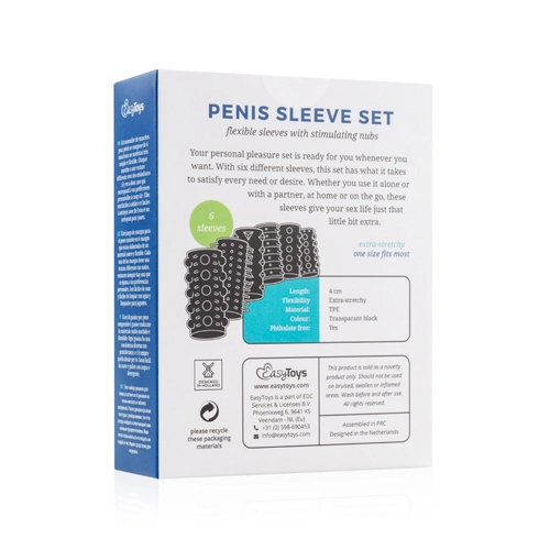 Easytoys Men Only Penis Sleeve Set - Afbeelding 6