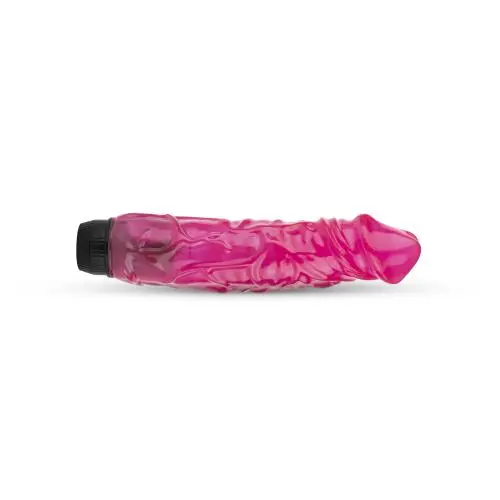 Easytoys Vibe Collection Jelly Supreme - Realistische Vibrator - Roze/Glitters - Afbeelding 3
