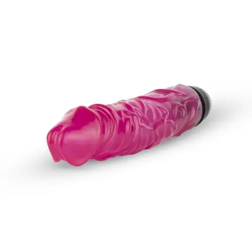 Easytoys Vibe Collection Jelly Supreme - Realistische Vibrator - Roze/Glitters - Afbeelding 4