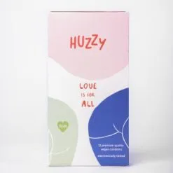 Huzzy 12 Pack Vegan Condooms