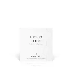 LELO HEX Condooms Original - 3 St.