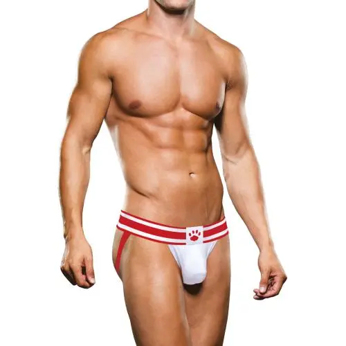 Prowler Jock Slip - Wit/Rood - Afbeelding 2