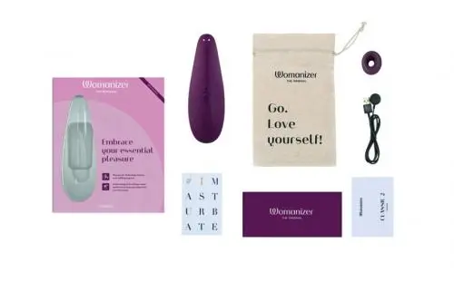 Womanizer Classic 2 Luchtdrukvibrator - Bordeaux - Afbeelding 5