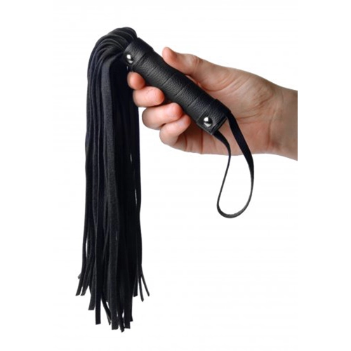 Strict Leather Pleather Pleasure Mini Flogger - Afbeelding 2