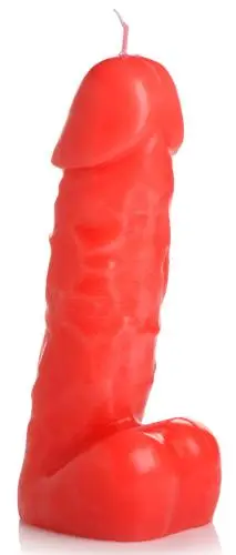 Master Series Passion Pecker Penis Druipkaars - Rood