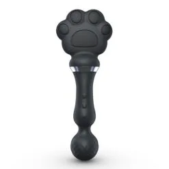 Tracy's Dog Tracy's Dog - Cat’s Paw Electric Shock Vibrator - Zwart