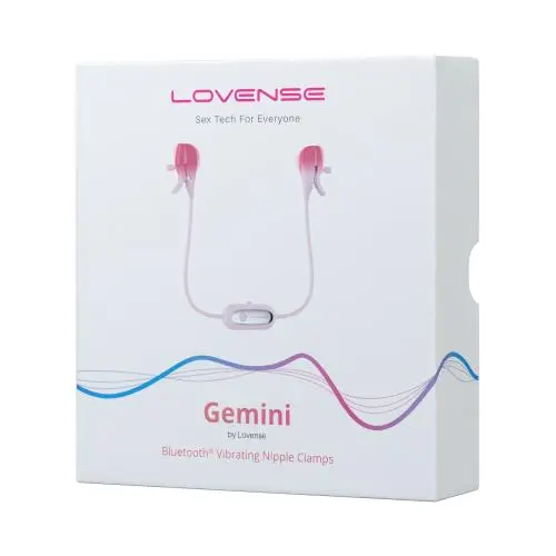Lovense - Gemini Vibrerende Tepelklemmen App Controlled - Afbeelding 6