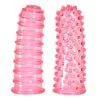 FeelzToys Soft & Bumpy Lust Vinger Sleeves - Roze