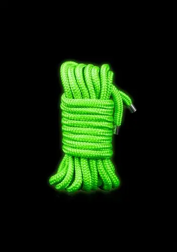 Ouch! Touw Glow In The Dark 5m - Neon Groen - Afbeelding 3